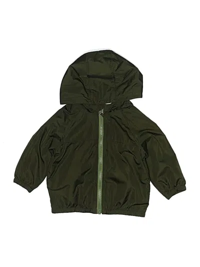Pre-owned Old Navy Kids' Windbreaker Jacket In Green