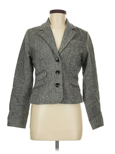 Pre-owned Old Navy Wool Blazer Jacket In Gray