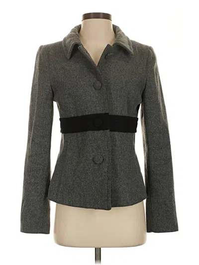 Pre-owned Old Navy Wool Blazer Jacket In Gray
