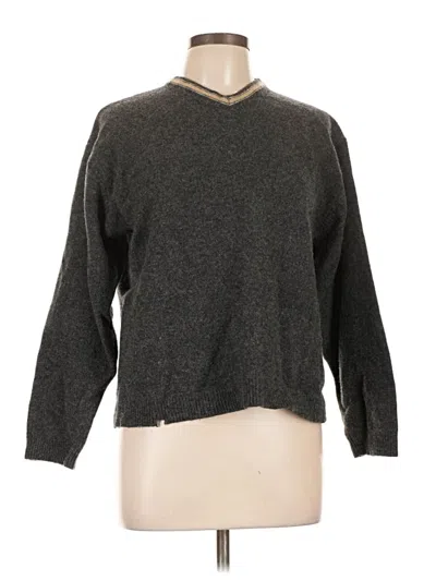 Pre-owned Old Navy Wool Pullover Sweater In Gray