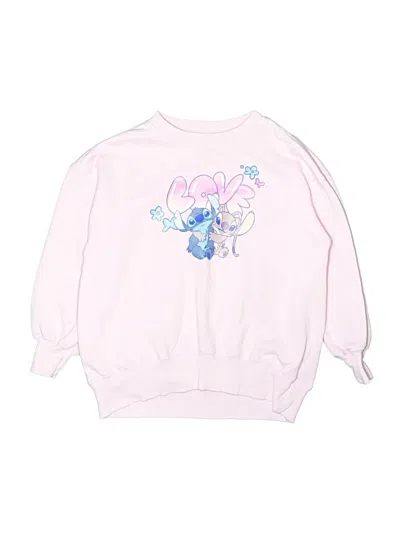 Pre-owned Old Navy X Disney Kids' Sweatshirt In Pink