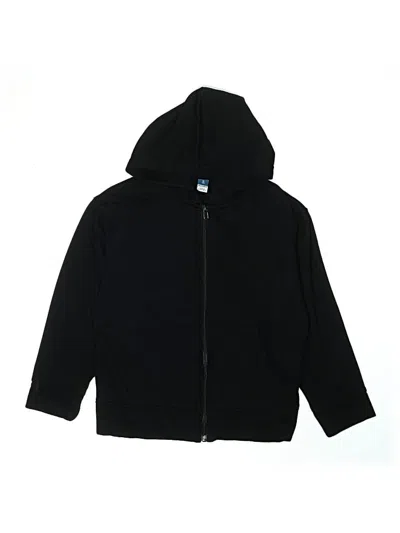 Pre-owned Old Navy Kids' Zip Up Hoodie In Black