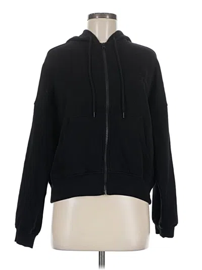 Pre-owned Old Navy Zip Up Hoodie In Black