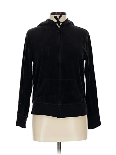 Pre-owned Old Navy Zip Up Hoodie In Black