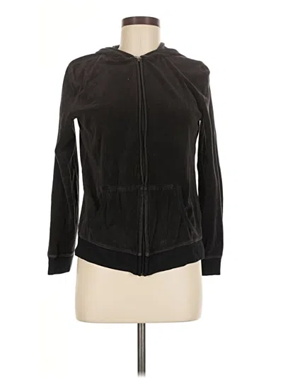 Pre-owned Old Navy Zip Up Hoodie In Black
