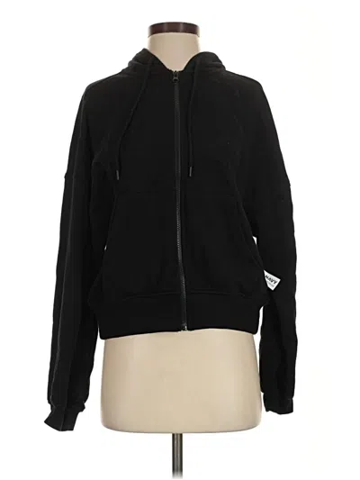 Old Navy Zip Up Hoodie In Black