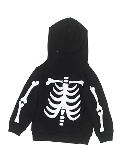 Pre-owned Old Navy Kids' Zip Up Hoodie In Black
