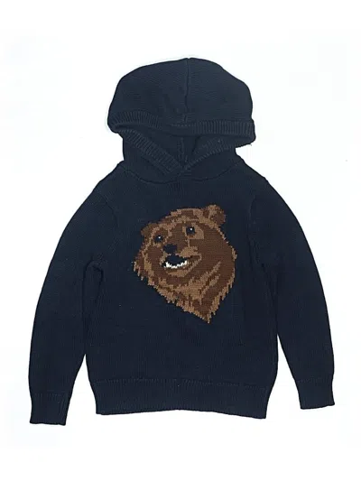 Pre-owned Old Navy Kids' Zip Up Hoodie In Blue