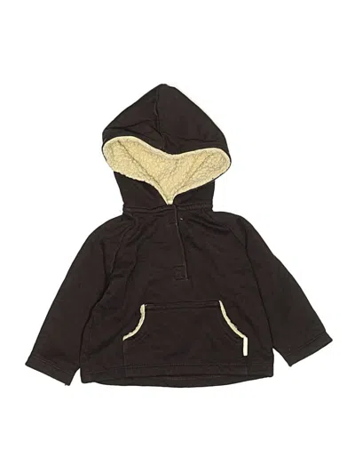 Pre-owned Old Navy Babies' Zip Up Hoodie In Brown