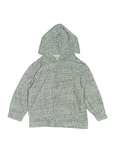 Pre-owned Old Navy Kids' Zip Up Hoodie In Gray