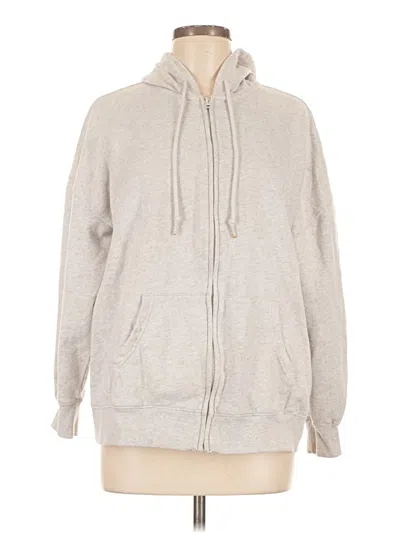 Pre-owned Old Navy Zip Up Hoodie In Gray