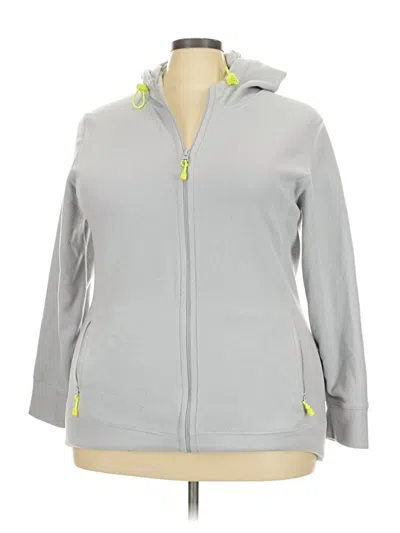 Pre-owned Old Navy Zip Up Hoodie In Gray