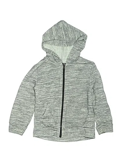 Pre-owned Old Navy Kids' Zip Up Hoodie In Gray