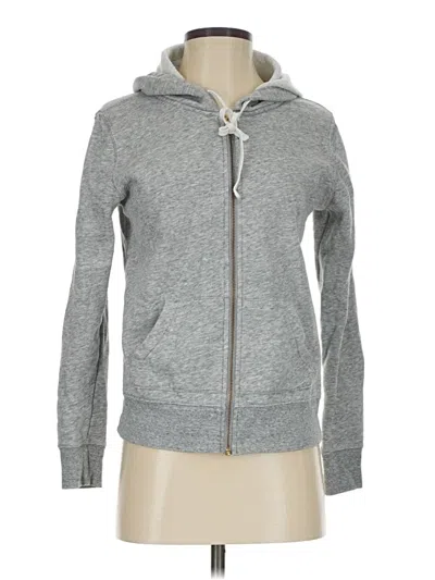 Pre-owned Old Navy Zip Up Hoodie In Gray