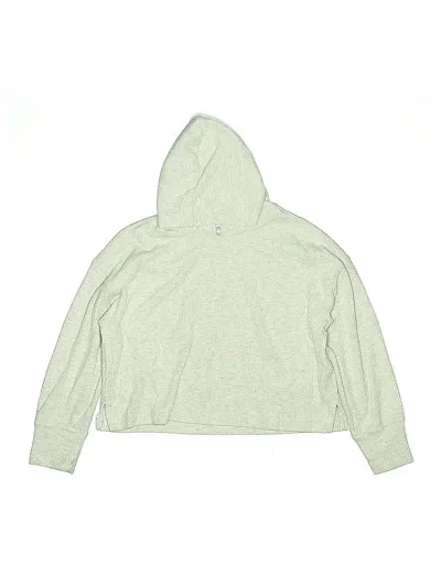 Pre-owned Old Navy Kids' Zip Up Hoodie In Green