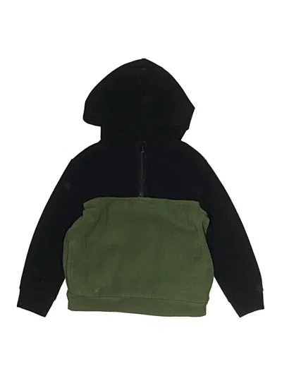 Pre-owned Old Navy Kids' Zip Up Hoodie In Green