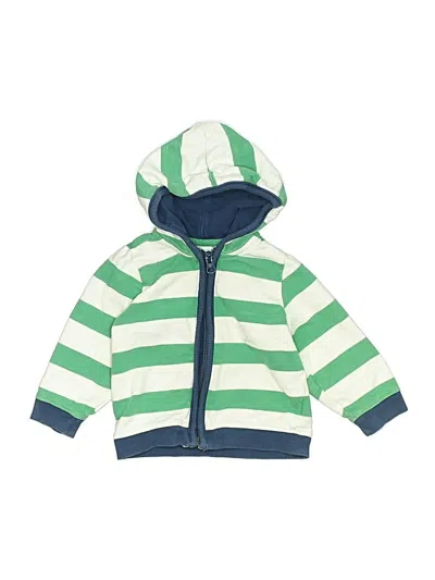 Pre-owned Old Navy Kids' Zip Up Hoodie In Green