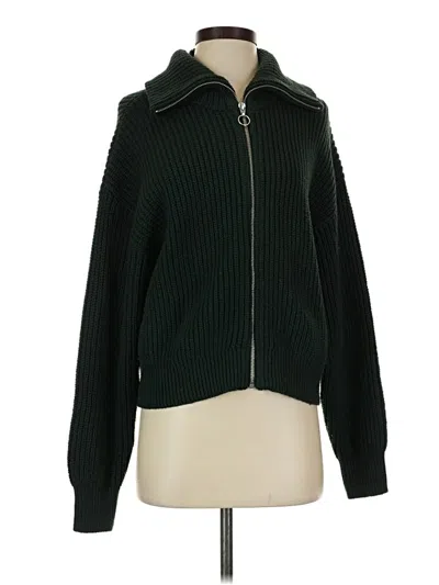 Pre-owned Old Navy Zip Up Hoodie In Green