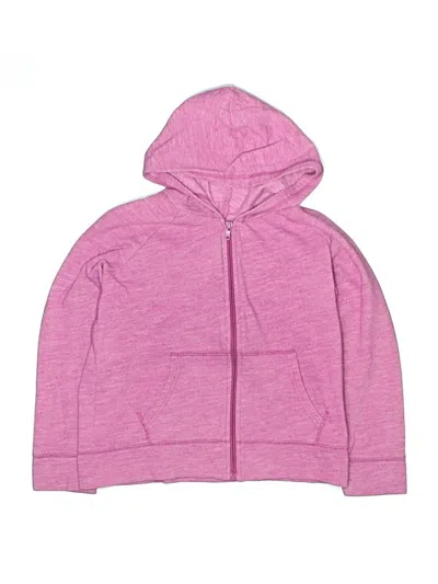 Pre-owned Old Navy Kids' Zip Up Hoodie In Pink