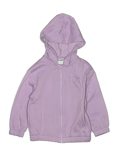 Pre-owned Old Navy Kids' Zip Up Hoodie In Purple