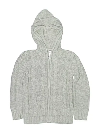 Pre-owned Old Navy Kids' Zip Up Hoodie In Silver