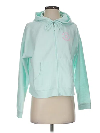 Pre-owned Old Navy Zip Up Hoodie In Teal