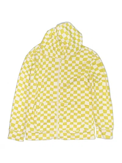 Pre-owned Old Navy Kids' Zip Up Hoodie In Yellow