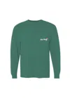 Old Row Men's Most Wonderful Time For A Beer Pocket Tee In Green In Green