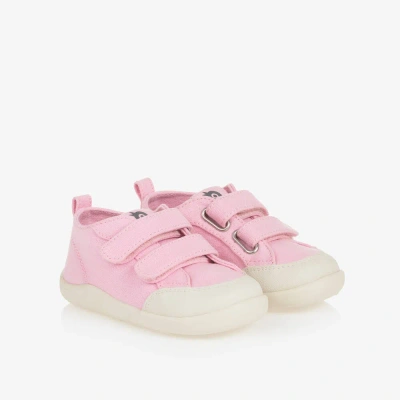 Old Soles Kids' Baby Girls Pink Canvas Trainers