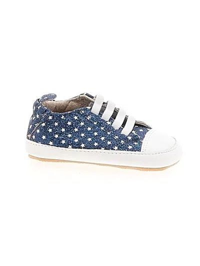Pre-owned Old Soles Kids' Booties In Blue