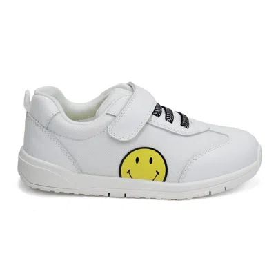 Old Soles Kids' Boys Game Face Low Top Leather Shoes In Snow In White