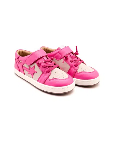 Old Soles Kids' Cosmos Leather Sneaker In Pink