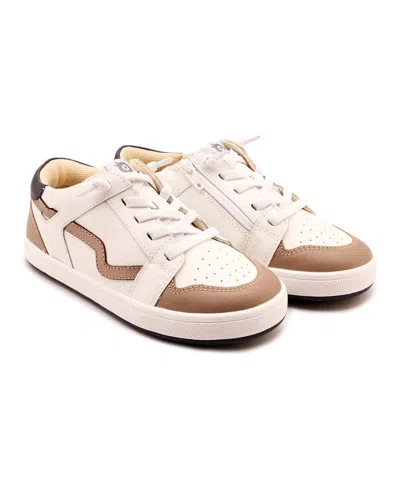 Old Soles Field Runner Leather Sneaker In White