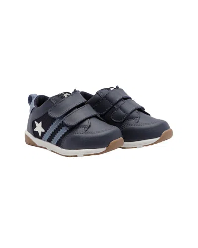 Old Soles City Trainer Leather & Suede Sneaker In Blue
