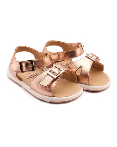 Old Soles Fresh Cut Leather Sandal In Gold
