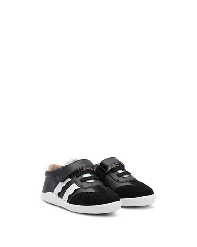 Old Soles Girls' Bee Ground Leather Sneakers Baby, Toddler In Black