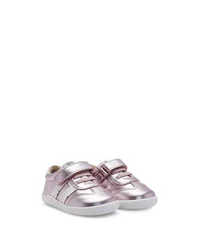 Old Soles Girls' Bee Ground Leather Sneakers Baby, Toddler In Pink