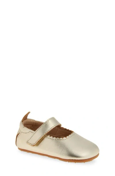 Old Soles Kids'  Glam Gab Mary Jane Flat In Gold