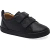 Old Soles Kids' Leather Sneaker In Black