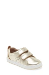 Old Soles Kids' Leather Sneaker In Gold