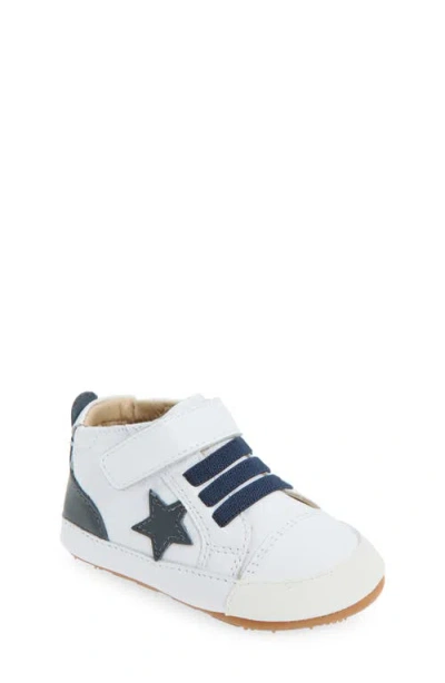 Old Soles Kids' Platinum Bub Sneaker In White