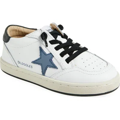 Old Soles Kids' Platinum Runner Sneaker In White
