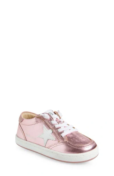 Old Soles Kids' Platinum Runner Sneaker In Pink