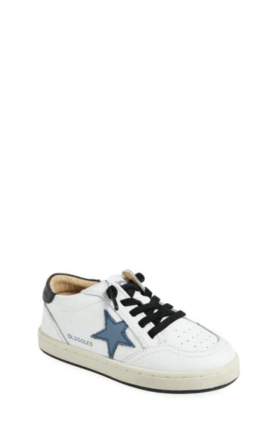 Old Soles Kids' Platinum Runner Sneaker In White