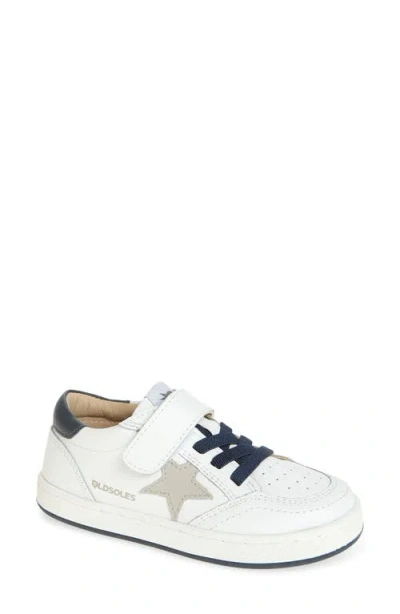 Old Soles Kids' Platinum Runner Sneaker In White