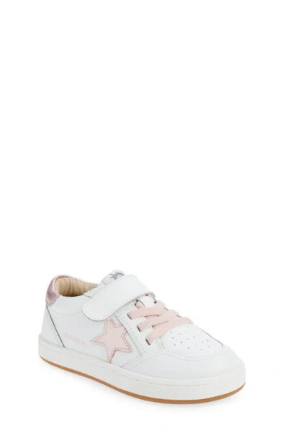 Old Soles Kids' Platinum Runner Sneaker In White