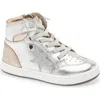 Old Soles Kids' Starling Metallic High Top Sneaker