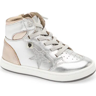 Old Soles Kids' Starling Metallic High Top Sneaker