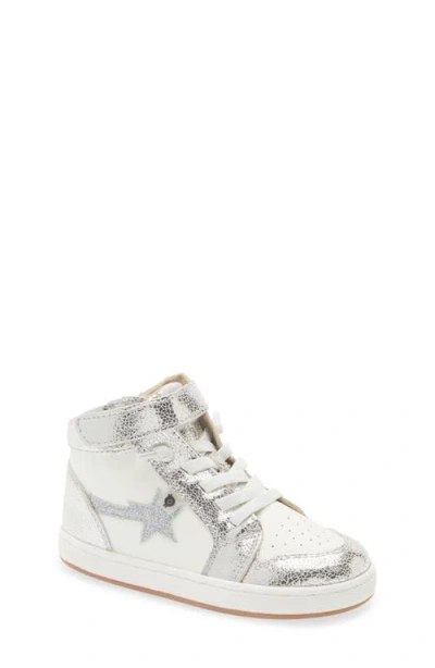 Old Soles Kids' Team Star Sneaker In Metallic