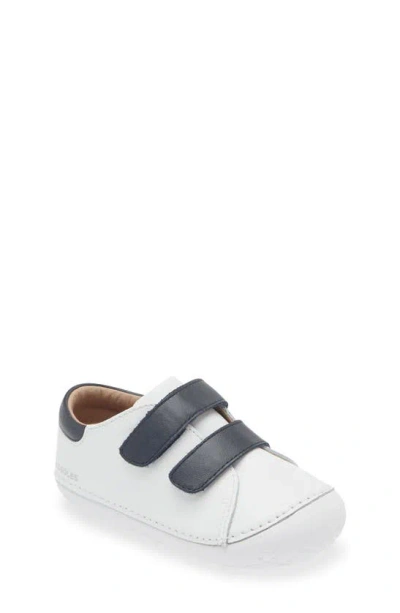 Old Soles Kids' Two-tone Leather Sneaker In White